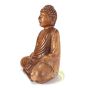 Posture méditation Bouddha assis positon lotus 16,5 cm bois