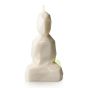 Bougie diamant Bouddha beige 11cm