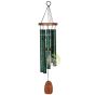 Carillon 61 cm marbré en aluminium lierre et bois de fresne accordé Woodstock Chimes