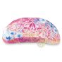 Coussin summer floral fuzen garni de balles d'épeautre bio