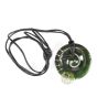 Maori pendentif Koru jade vert pounamu renaissance force tranquille et spirituelle