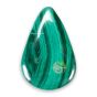 Pierre malachite pour pendentif avec tour de cou inclus