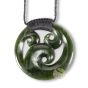 Koru triple Maori bijoux pendentif polynésien culture symbole