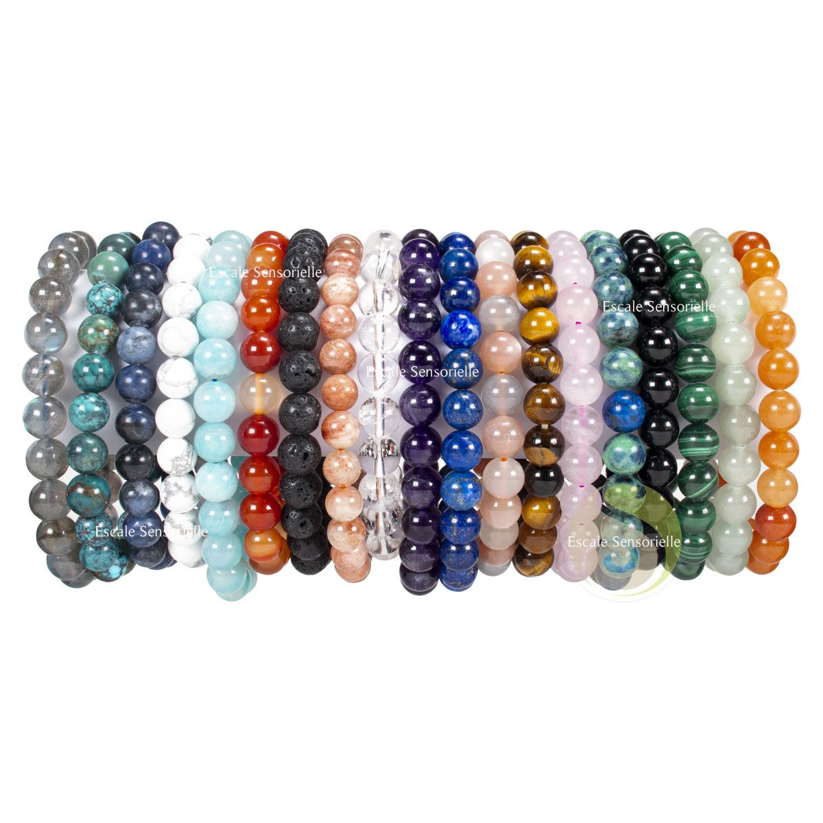bracelets d'énergie de cristaux Bijoux Pierres naturelles
