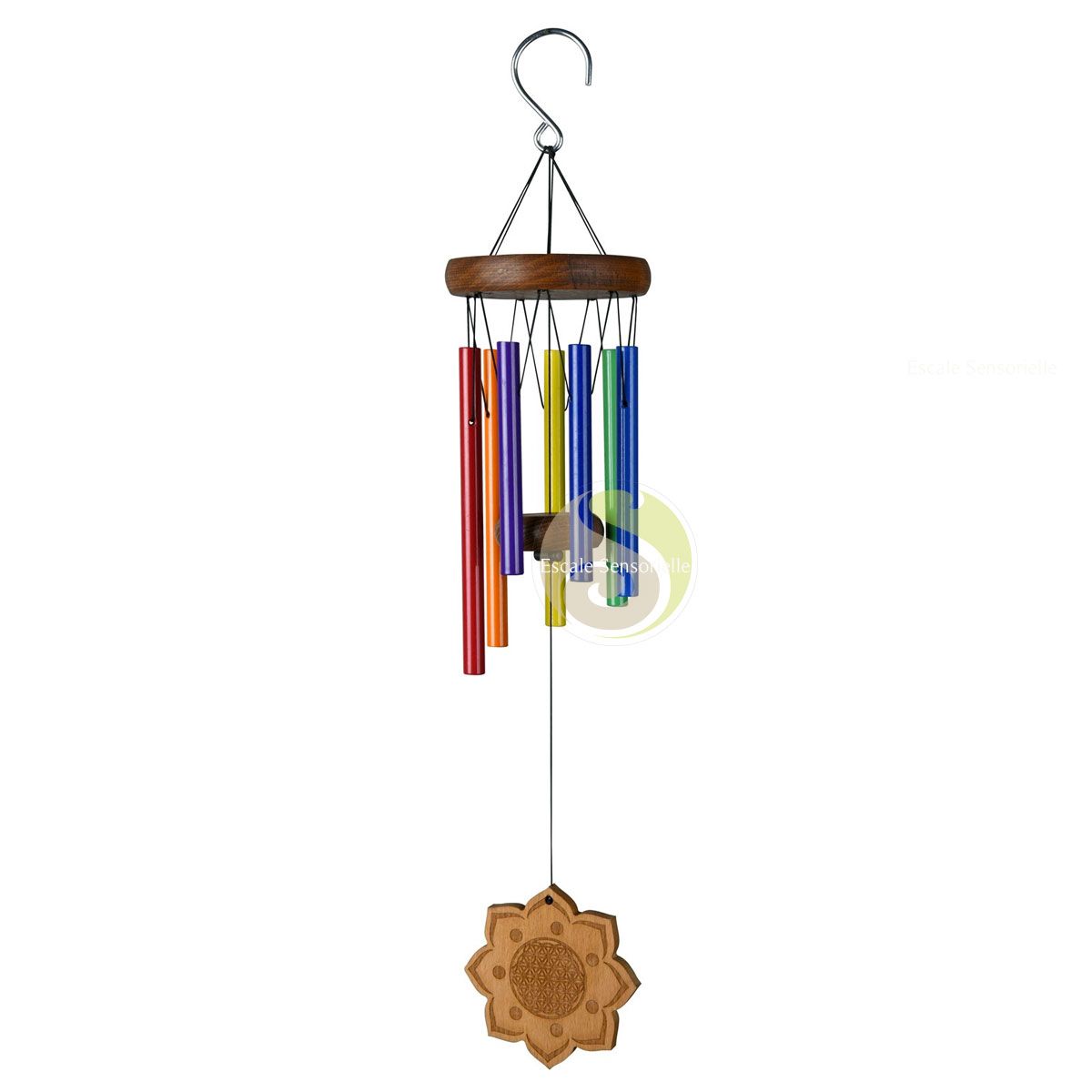 Carillon de vent de fée de fleur lumineux ROKOO - Décoration