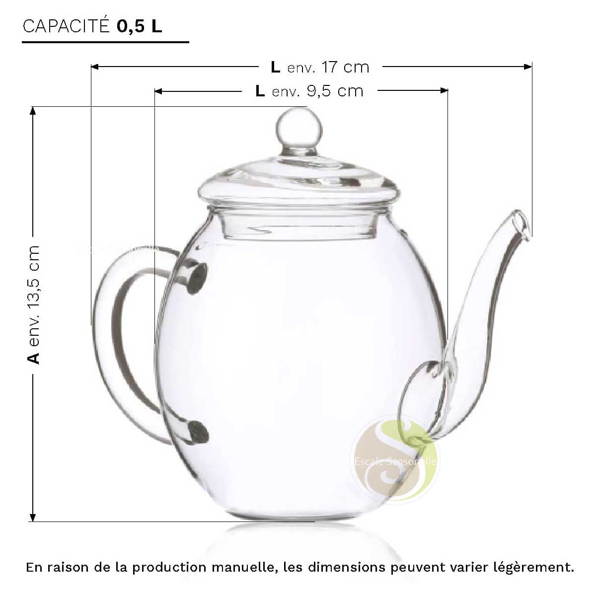 Jusqu'à 39% Fleurs de thé option théière en verre de la marque