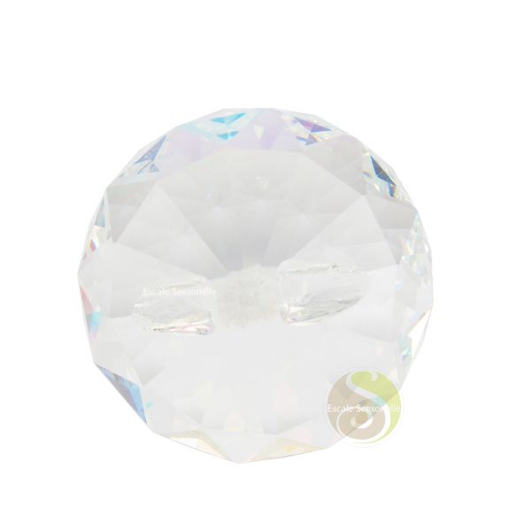Boule Facettée de Cristal à Suspendre - Vibrations Cristallines