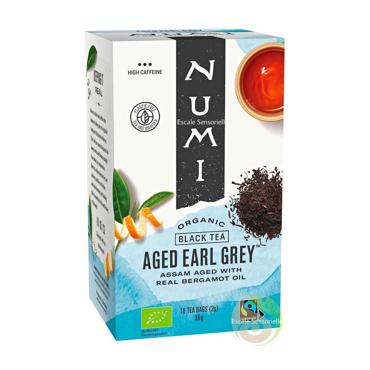 Aged earl grey assam bergamote Bio