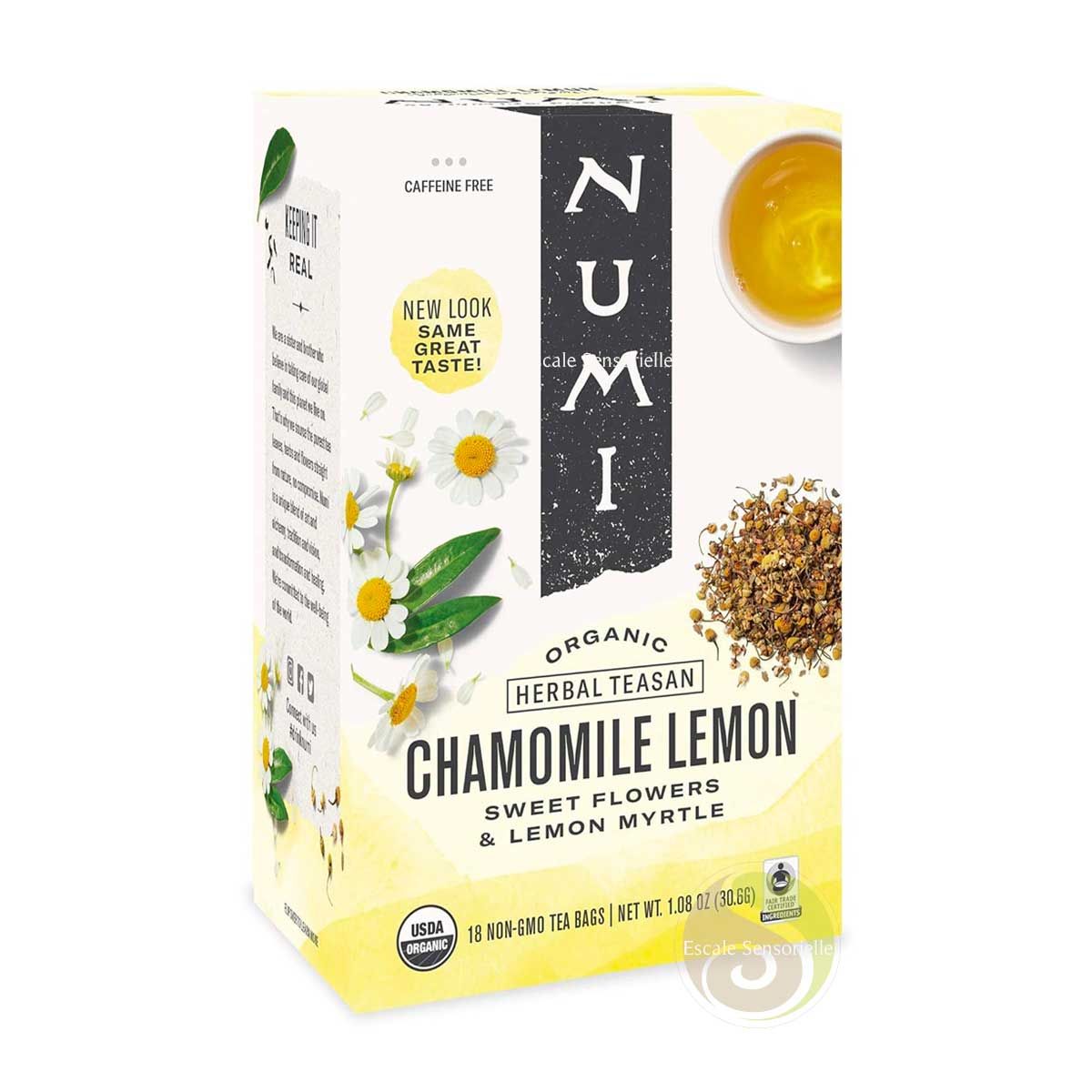 Camomille citron Bio infusion sans théine fairtrade