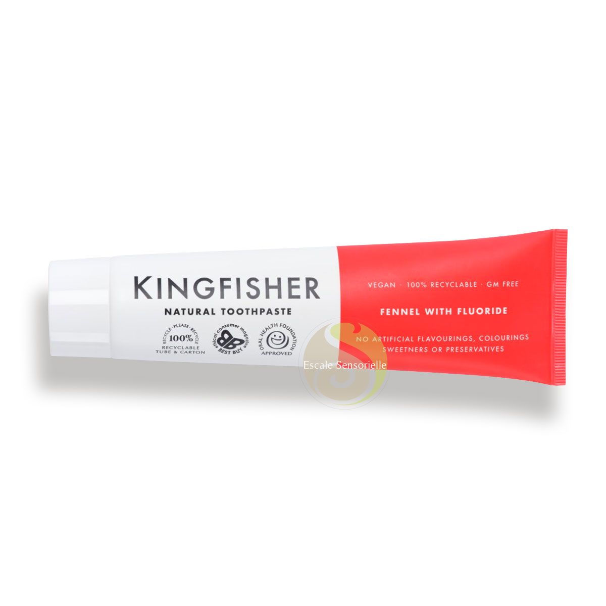 Dentifrice fenouil avec fluor pour homéopathie Kingfisher