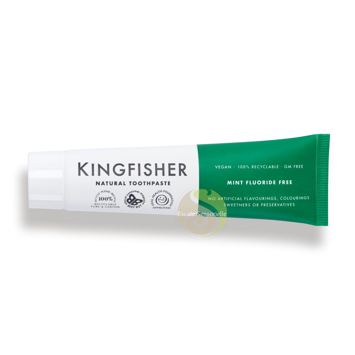 Dentifrice menthe sans fluor Kingfisher rafraîchissant