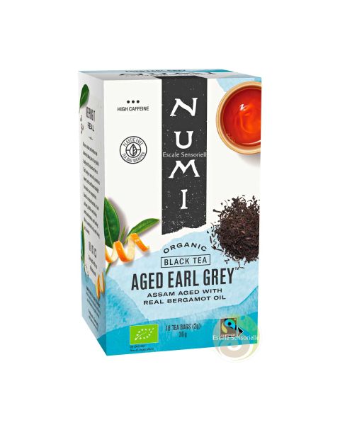 Aged earl grey Numi tea bergamote Bio