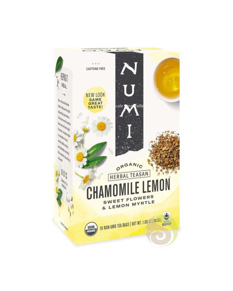 Camomille citron Bio infusion sans théine fairtrade