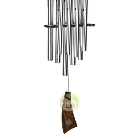 Carillon 7 chakras bronze Woodstock chimes 6 tubes accordés - Escale  Sensorielle