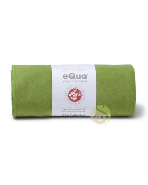 EQua yoga mat towel Manduka sea foam ultra plush sweat actived grip