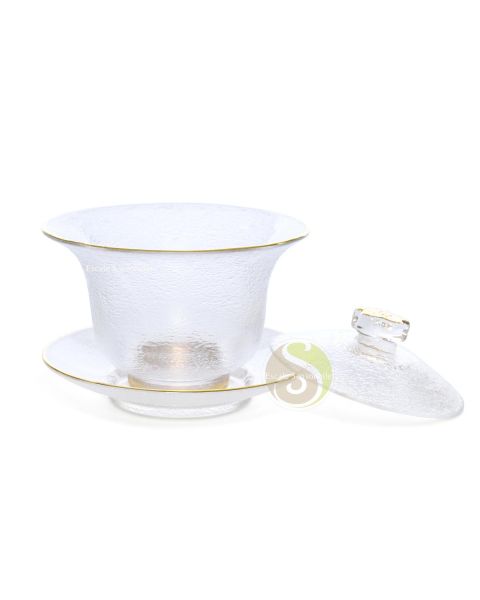 Gaiwan or en verre (zhong)