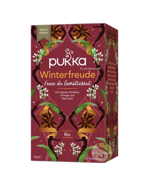 Tisane ayurvédique Bio Pukka vanille chai aux épices douces