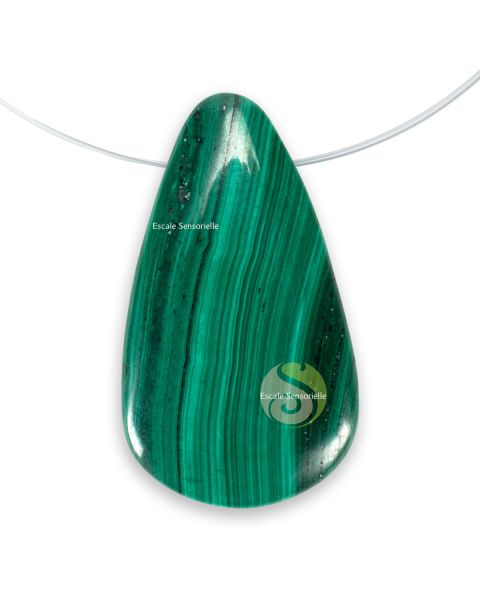 malachite bijoux pendentifs vertus pierre minérale lithothérapie