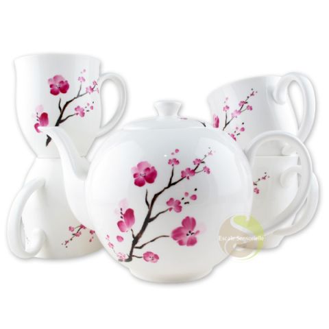 Acheter LOZ 1661 fleur éternelle rose Sakura cerisier Pot plante