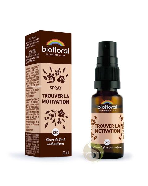 Trouver la motivation complexe bio en spray avec alcool 20ml Biofloral