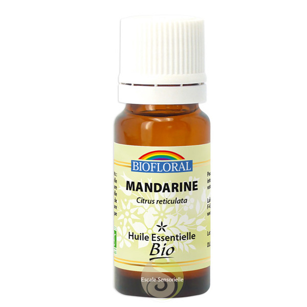 Mandarine huile essentielle Bio Biofloral 